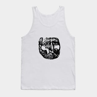 The Face in the Wall Tank Top